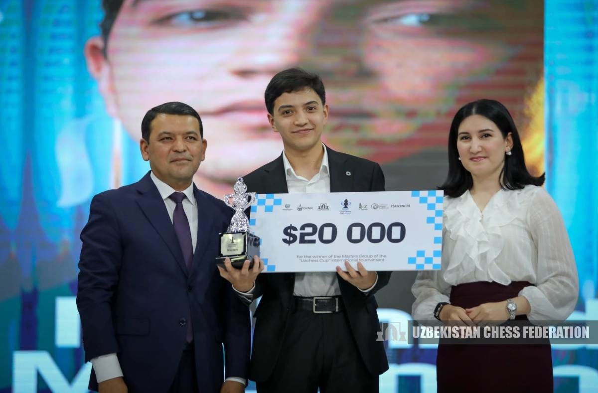 Мухиддин Мадаминов – победитель UzChess Cup Masters